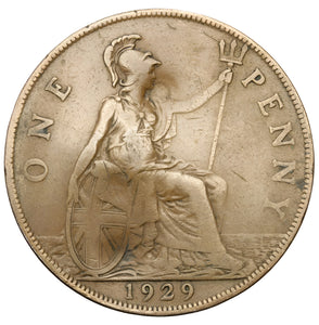 1929 - Wielka Brytania - 1 Pens