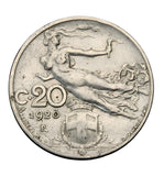 1920 - Włochy - 20 Centesimi