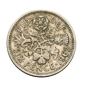 1962 - Wielka Brytania - 6 Pensów