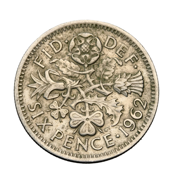 1962 - Wielka Brytania - 6 Pensów
