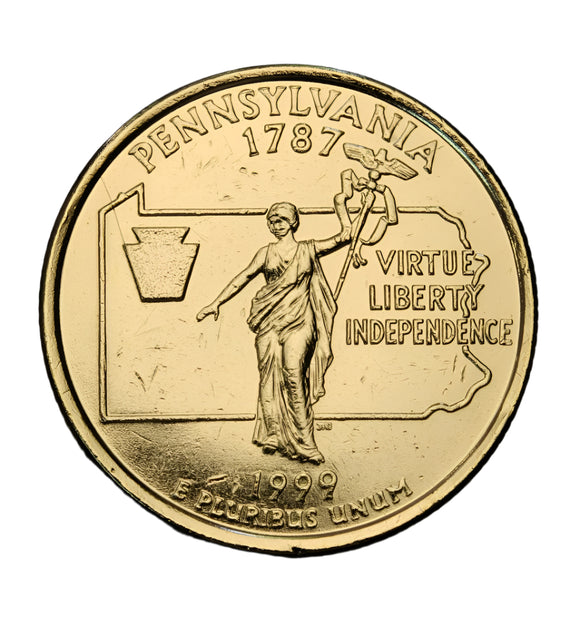 1999 - USA - 1/4 Dolara - Pennsylvania