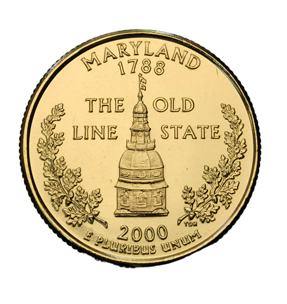 2000 - USA - 1/4 Dolara - Maryland