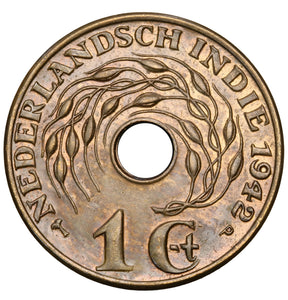 1942 - Indie - 1 Cent