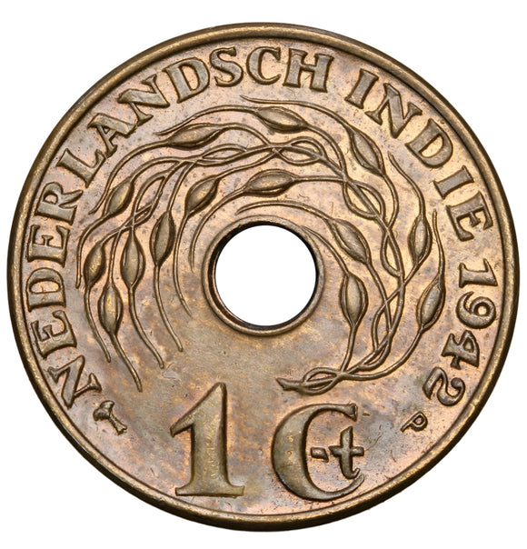 1942 - Indie - 1 Cent