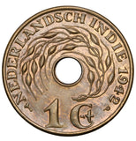 1942 - Indie - 1 Cent