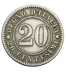 1894 - Włochy - 20 Centesimi