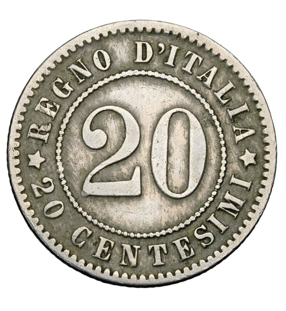 1894 - Włochy - 20 Centesimi