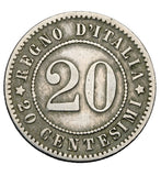 1894 - Włochy - 20 Centesimi
