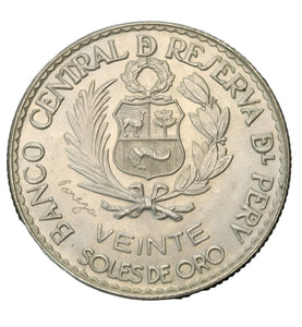 1965 - Peru - 20 Soles