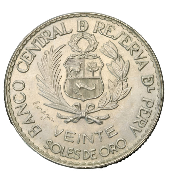 1965 - Peru - 20 Soles
