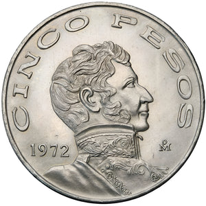1972 - Meksyk - 5 Pesos