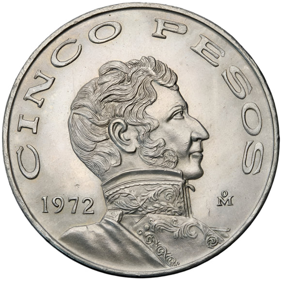 1972 - Meksyk - 5 Pesos