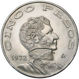 1972 - Meksyk - 5 Pesos