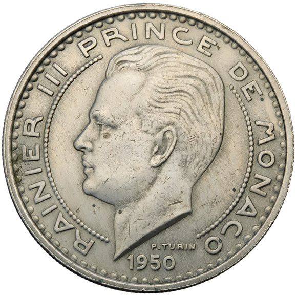 1950 - Monako - 100 Franków