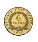 1920 - Brytyjska Afryka Zachodnia - 6 Pensów