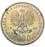 1982 - Polska - 1000 zł - Jan Paweł II