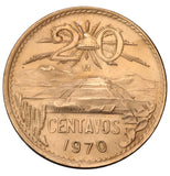 1970 - Meksyk - 20 Centavos