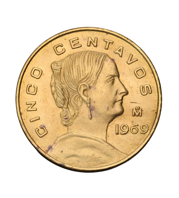 1969 - Meksyk - 5 Centavos