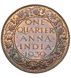 1939 - Indie - 1/4 Anna