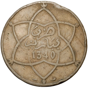 1922 - Maroko - 10 Mazunas
