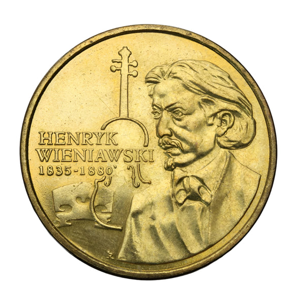 2001 - Polska - 2 zł - Henryk Wieniawski