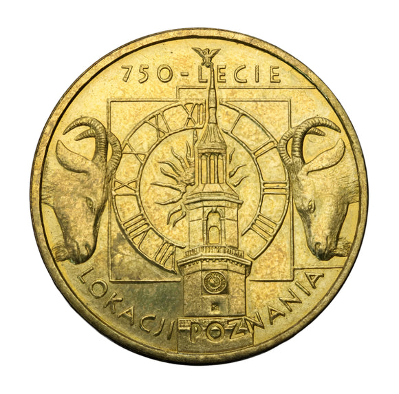 2003 - Polska - 2 zł - 750-lecie Lokacji Poznania