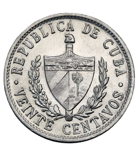 1969 - Kuba - 20 Centavos