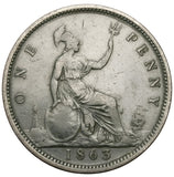 1863 - Wielka Brytania - 1 Pens