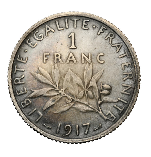 1917 - Francja - 1 Frank