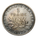 1917 - Francja - 1 Frank