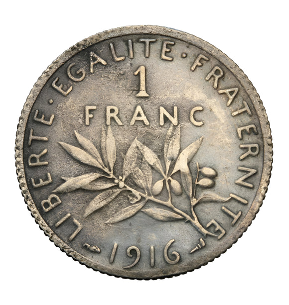 1916 - Francja - 1 Frank