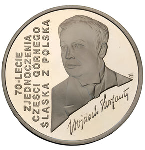 1992 - Polska - 100000 zł - 70-lecie ZCGSzP - Wojciech Korfanty