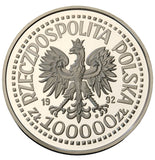 1992 - Polska - 100000 zł - 70-lecie ZCGSzP - Wojciech Korfanty
