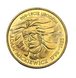 1998 - Polska - 2 zł - 200-lecie Urodzin Adama Mickiewicza