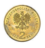 1998 - Polska - 2 zł - 200-lecie Urodzin Adama Mickiewicza