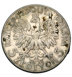 1933 - Polska - 5 zł - Polonia (Głowa Kobiety)