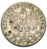 1934 - Polska - 5 zł - Polonia (Głowa Kobiety)