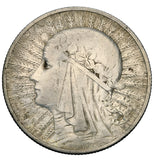 1932 - Polska - 5 zł - Polonia (głowa kobiety)