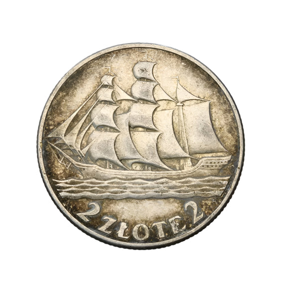 1936 - Polska - 2 zł - Żaglowiec