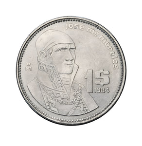 1984 - Meksyk - 1 Peso
