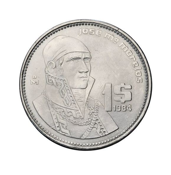1984 - Meksyk - 1 Peso