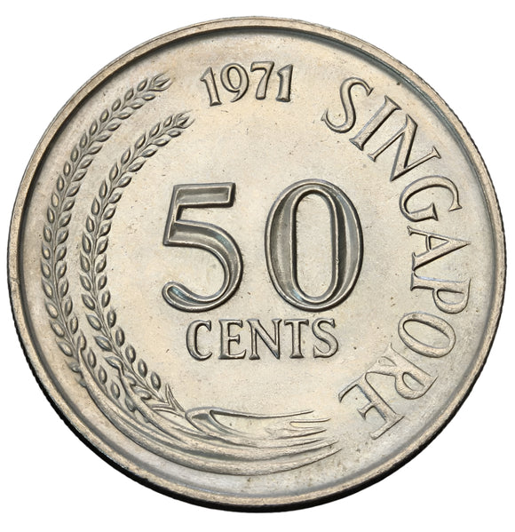 1971 - Singapur - 50 Centów