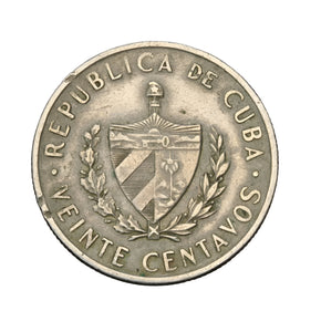 1962 - Kuba - 20 Centavos
