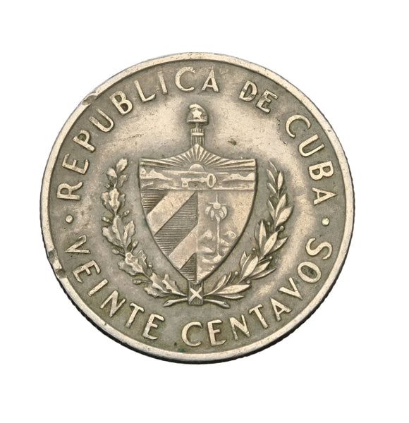 1962 - Kuba - 20 Centavos