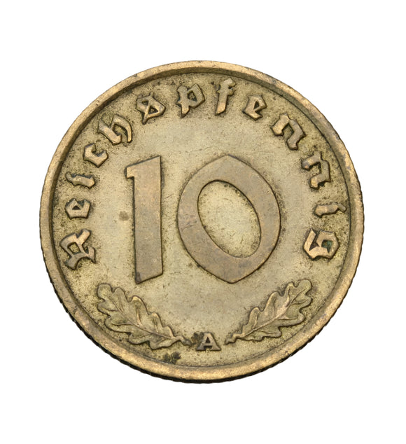 1939 - Niemcy - 10 Fenigów