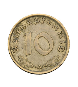 1938 - Niemcy - 10 Fenigów