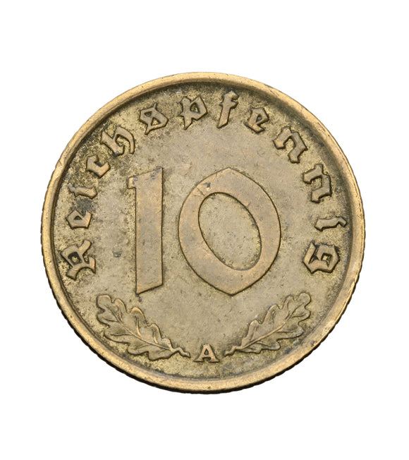 1938 - Niemcy - 10 Fenigów