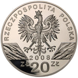 2008 - Polska - 20 zł - Sokół Wędrowny