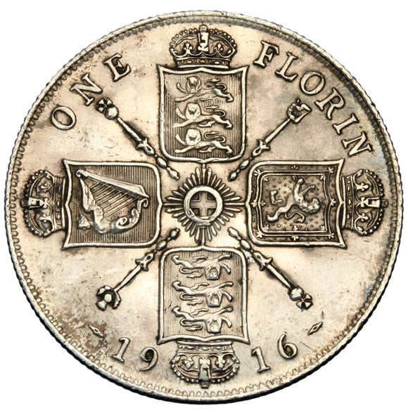 1916 - Wielka Brytania - 1 Florin