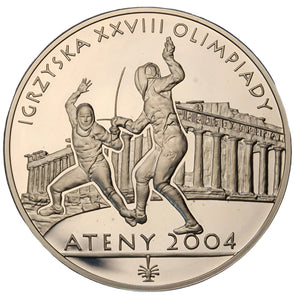 2004 - Polska - 10 zł - Ateny 2004